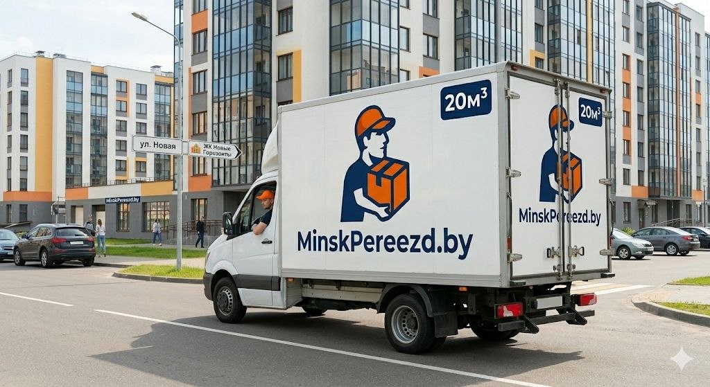 Аккуратная погрузка вещей грузчиками MinskPereezd.by в Минске