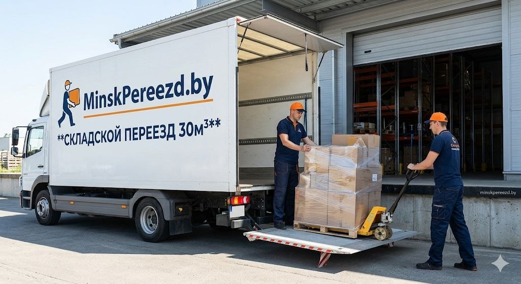 Разборка металлических стеллажей электроинструментом при складском переезде в Минске от MinskPereezd.by.