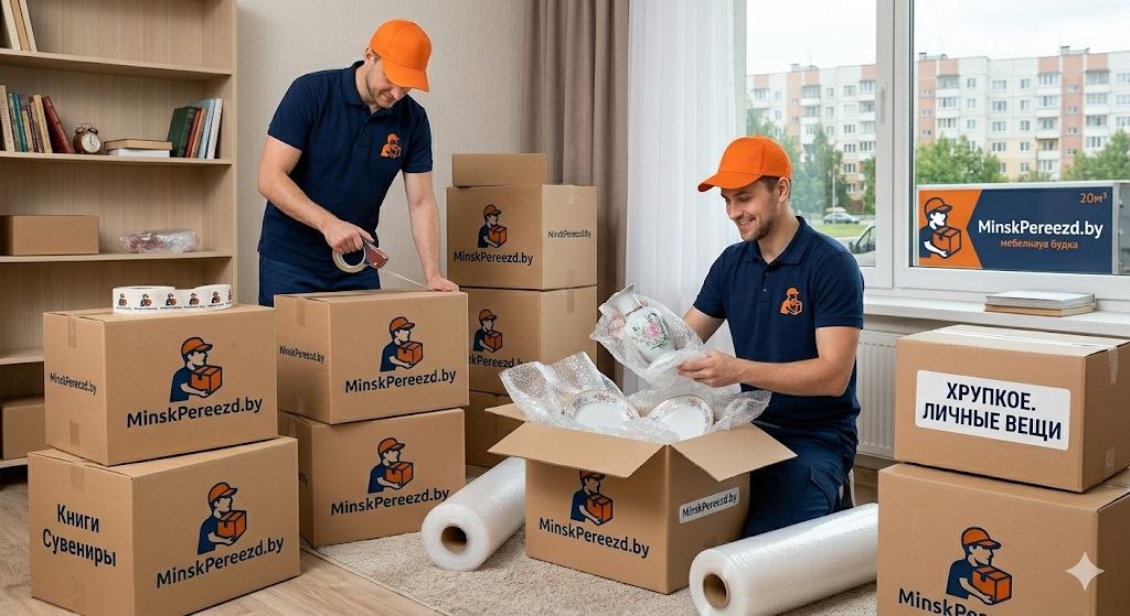 Квартирный переезд по Минску и области от службы MinskPereezd.by