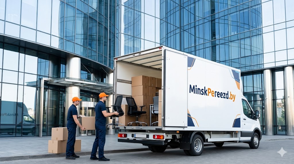 Офисный переезд по Минску и области от службы MinskPereezd.by